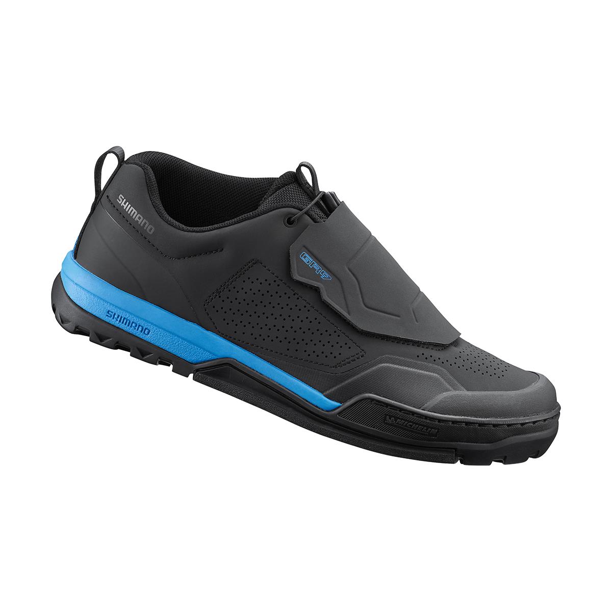 MTB Flat Shoes GR901 Black/Blue Size 42