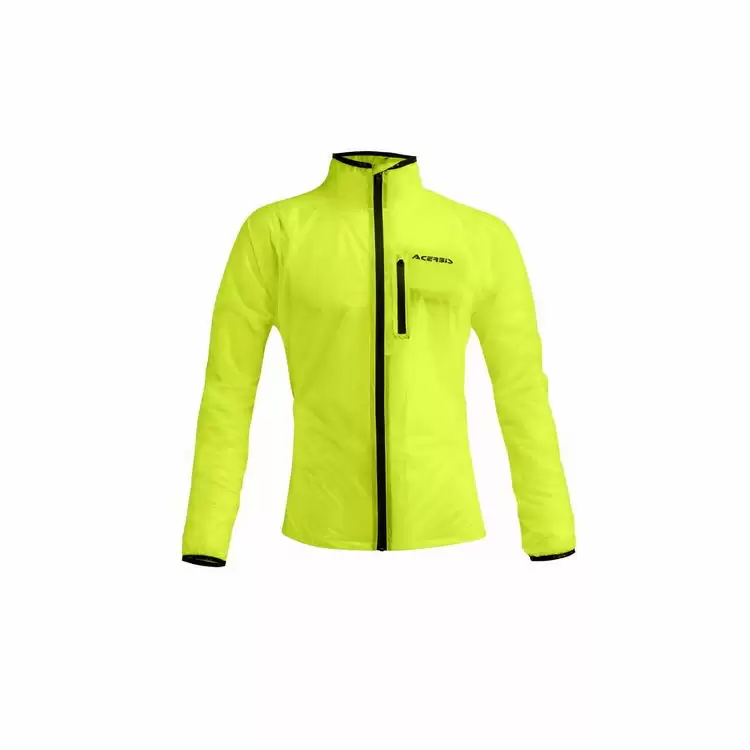 Jacket Rain Dek Pack Windproof Waterproof  Yellow Size M #1