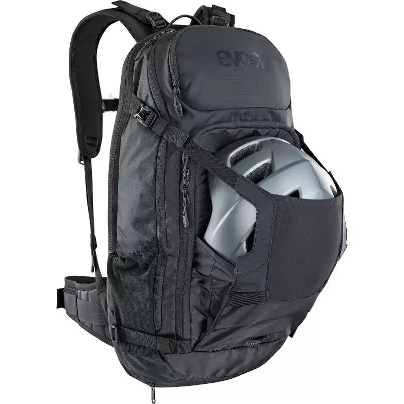 Fr Trail E-Ride e-bike battery backpack with M/L 20 liter black back protector #2