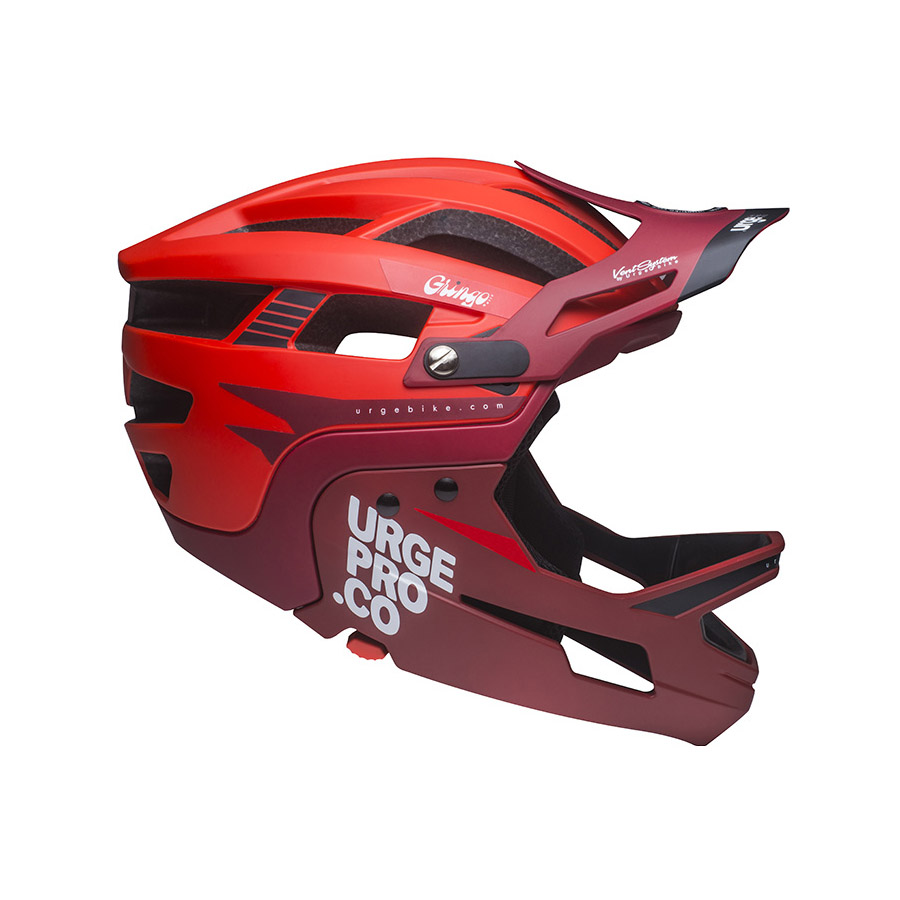 Full face helmet Gringo de la Pampa red size L/XL (58-61)