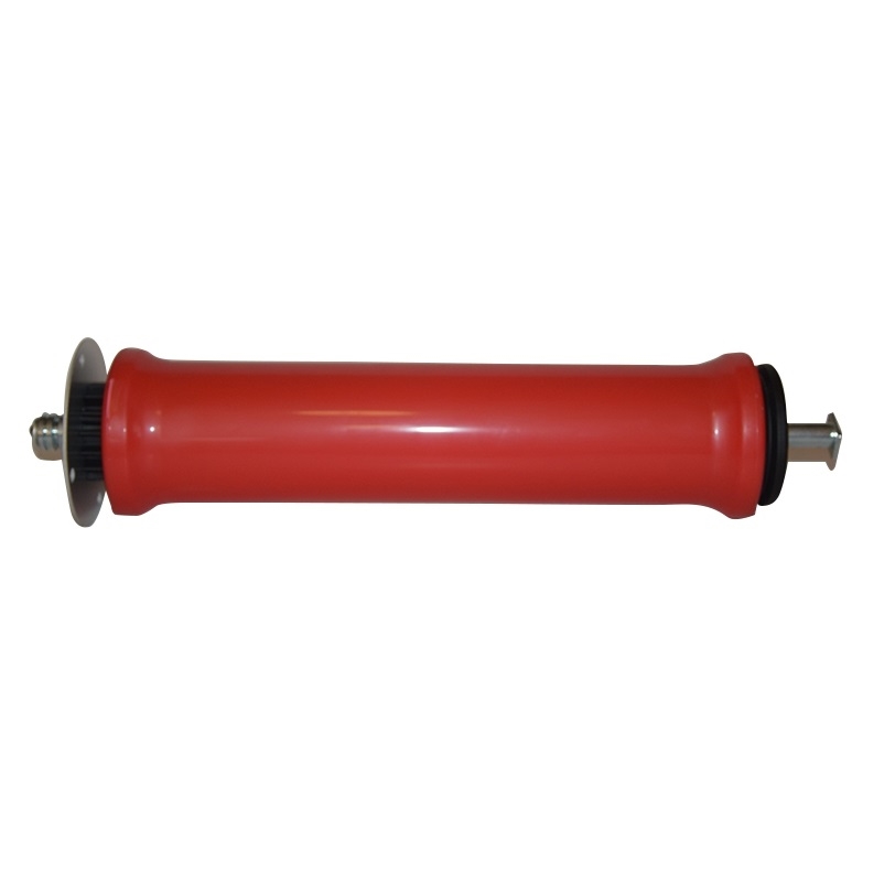 Spare drum with axle for parabolic rollers