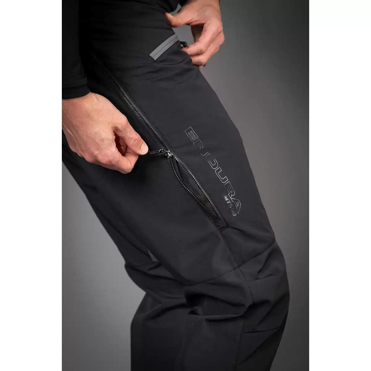 Pantalones MTB de invierno MT500 Freezing Point negro talla L #4