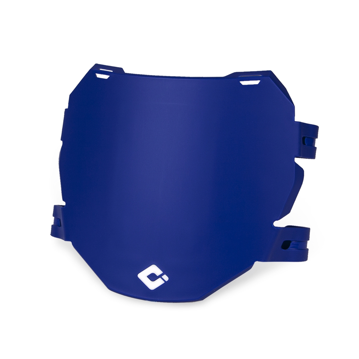 DH downhill number holder table blue