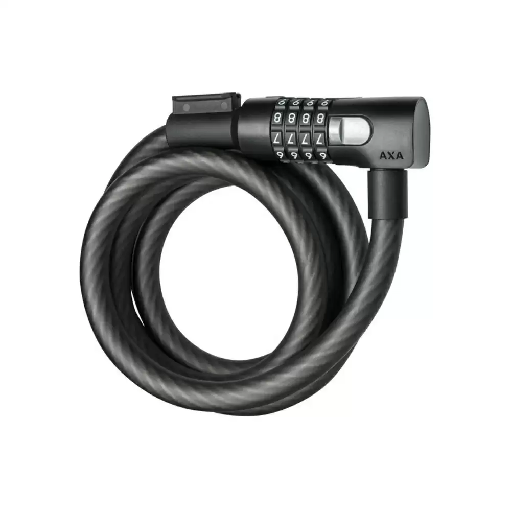 Candado De Combinación De Cable Resolute 180cm / 15mm Negro - image