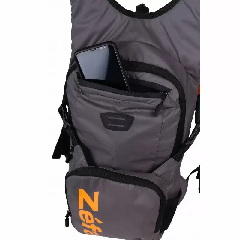 Hydration Backpack Z Hydro XC 6L with 2L Water Bladder Grey/Orange #1