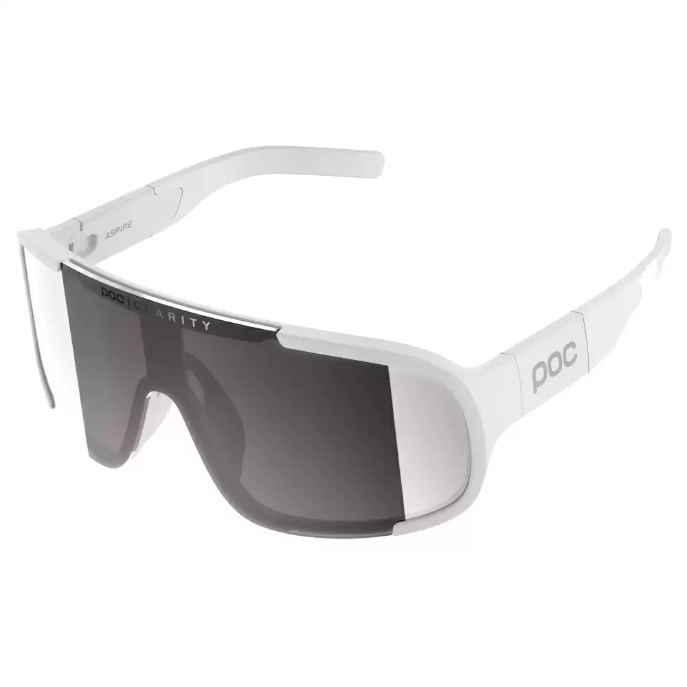Óculos de sol Aspire Branco com lentes transparentes Prata / Violeta - image