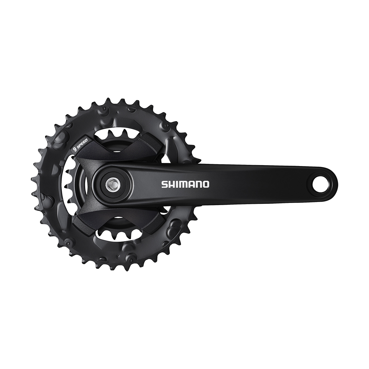 Crankset FC-MT101-B2 9 speed 22/36t Boost 175mm cranks square spindle