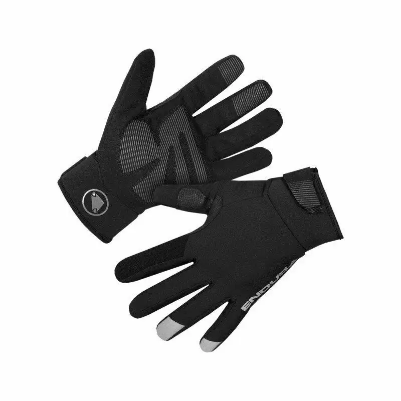 Strike Winter Waterproof Gloves Black Size M - image