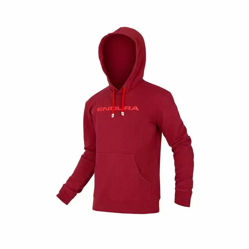 One Clan Hoodie Red Size S - image