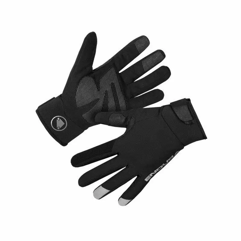 Strike Waterproof Winter Gloves Woman Black Size L - image