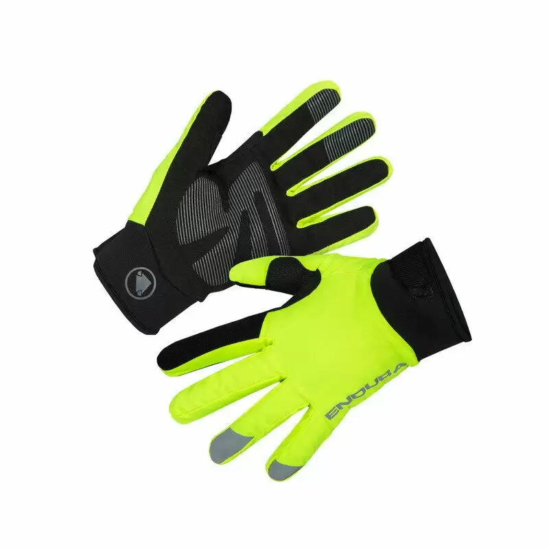 Guantes Invierno Impermeables Strike Mujer Amarillo Talla L - image