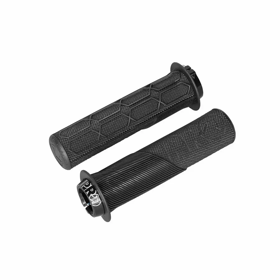 Grips Lock On Trail Black 32mm x 132.5mm with Flange - image