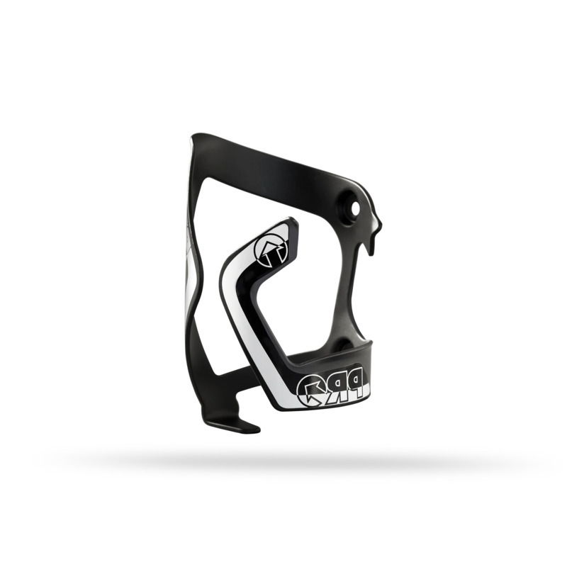 Side Bottle Cage Alloy Right Pull Black/White