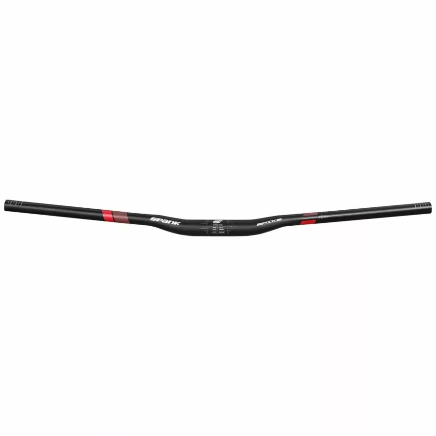 Guidon Spike 800 Vibrocore XGT 31.8mm x 800mm 15mm Rise Noir/Rouge - image