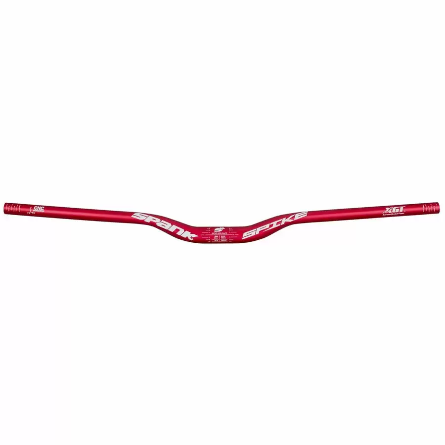 Manubrio Spike 800 Race XGT 31,8mm x 800mm Rise 30mm Rosso - image