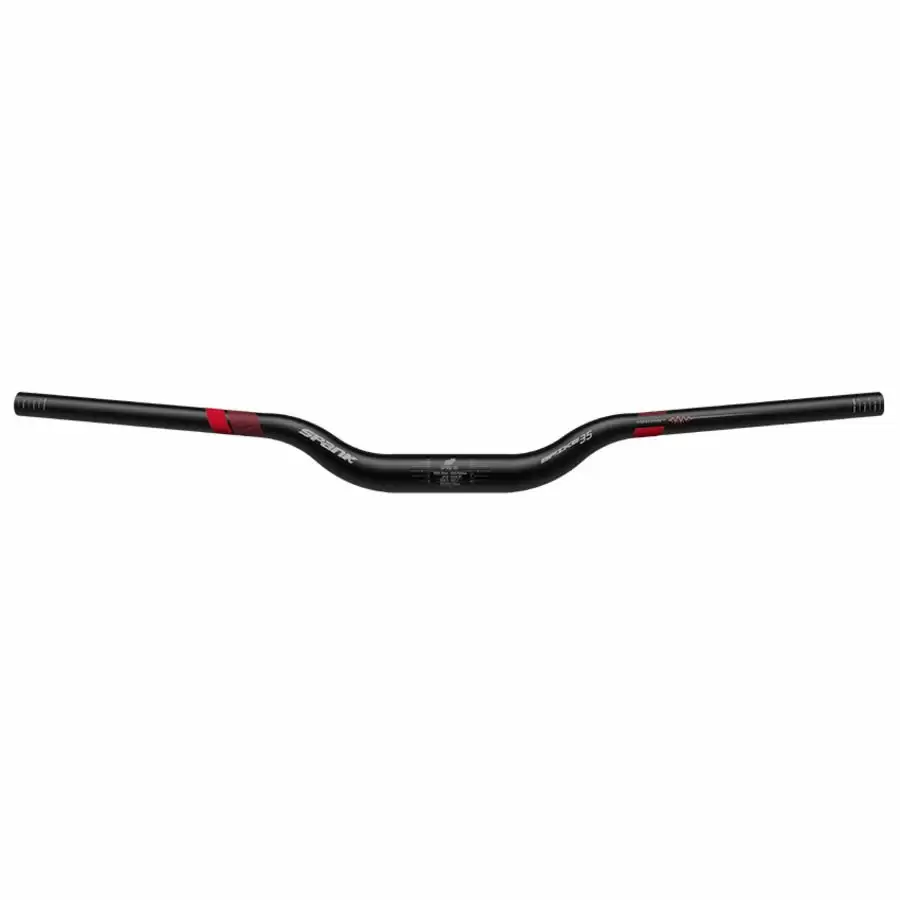 Guidon Spike 35 Vibrocore XGT 35mm x 820mm 40mm Rise Noir/Rouge - image