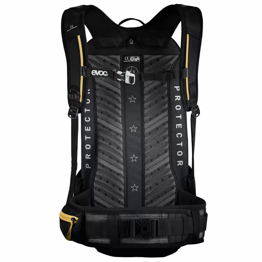 Fr Trail blackline backpack 20 liters with back protector size M/L black #3