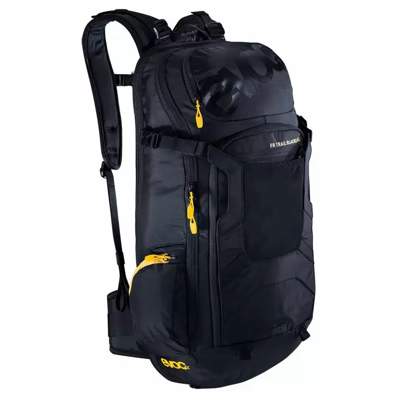 Fr Trail blackline backpack 20 liters with back protector size M/L black - image