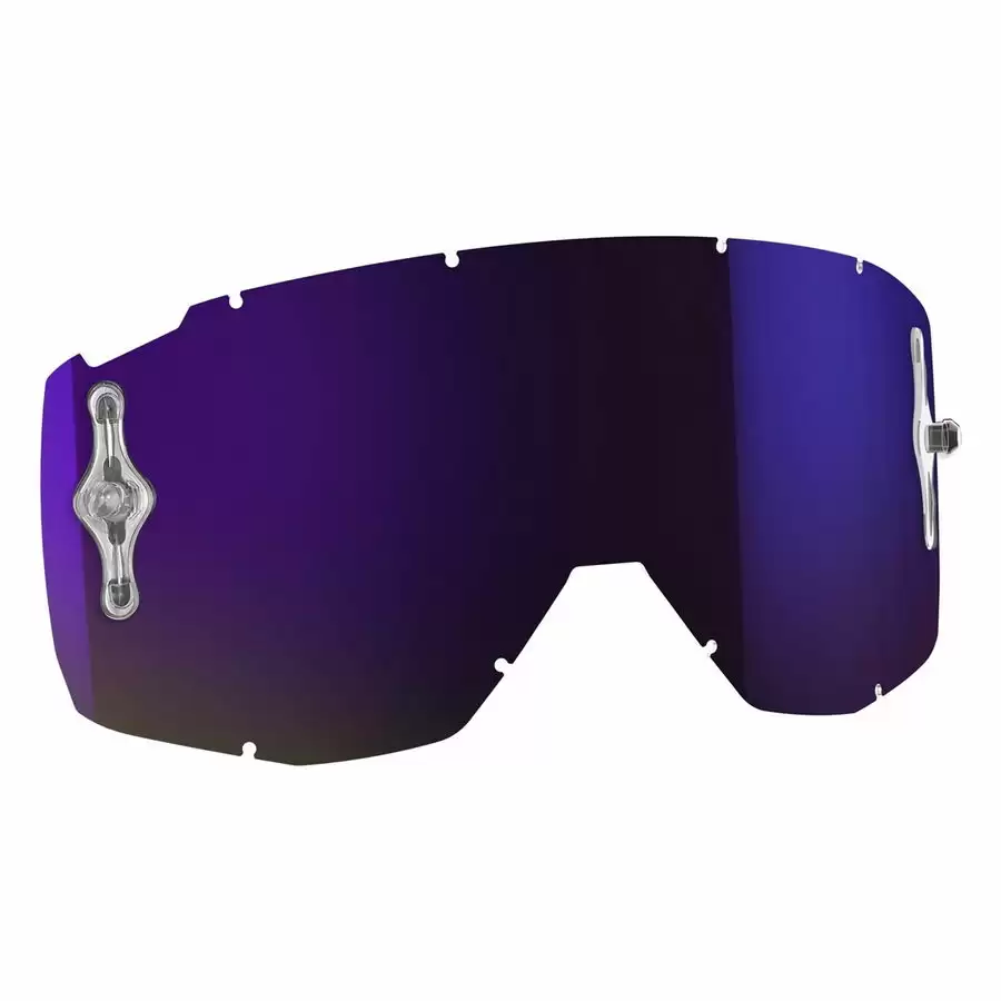 Replacement lens for HUSTLE/PRIMAL/SPLIT OTG/TYRANT goggles - Purple chrome afc - image