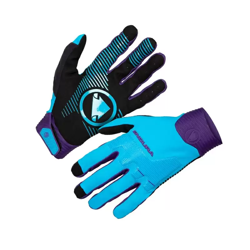 MT500 D3O Long-Finger Gloves Blue Size XS - image