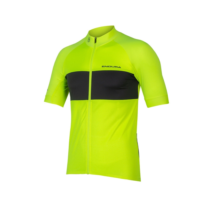 FS260-Pro II Short-Sleeves Jersey High Visibility Yellow Athletic Fit Size S