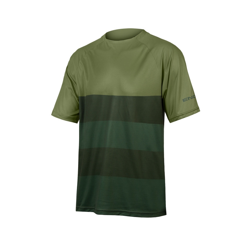 Camisa SingleTrack Core T Mangas Curtas Verde Tamanho M