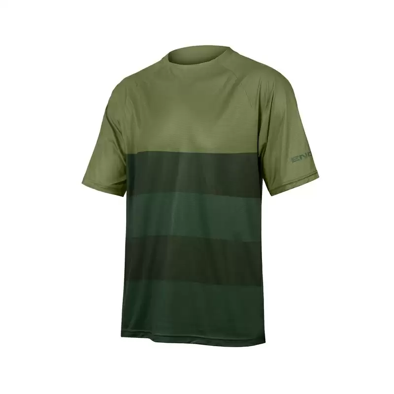 Camisa SingleTrack Core T Mangas Curtas Verde Tamanho M - image