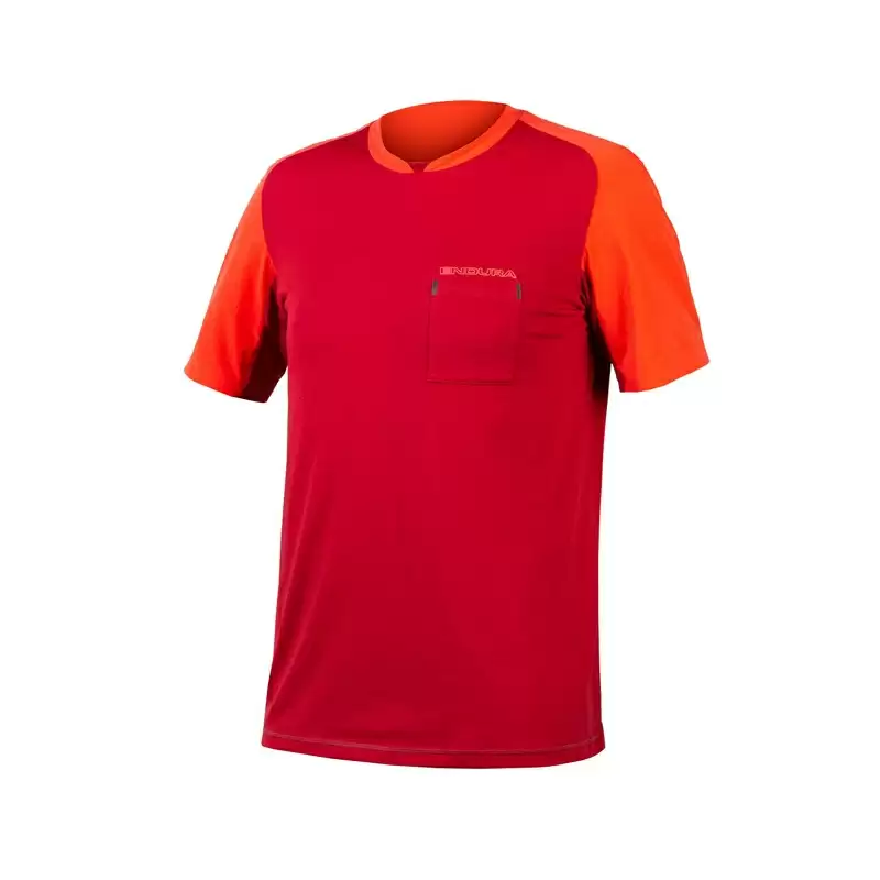 Maglia Maniche Corte GV500 Foyle T Rosso Taglia S - image