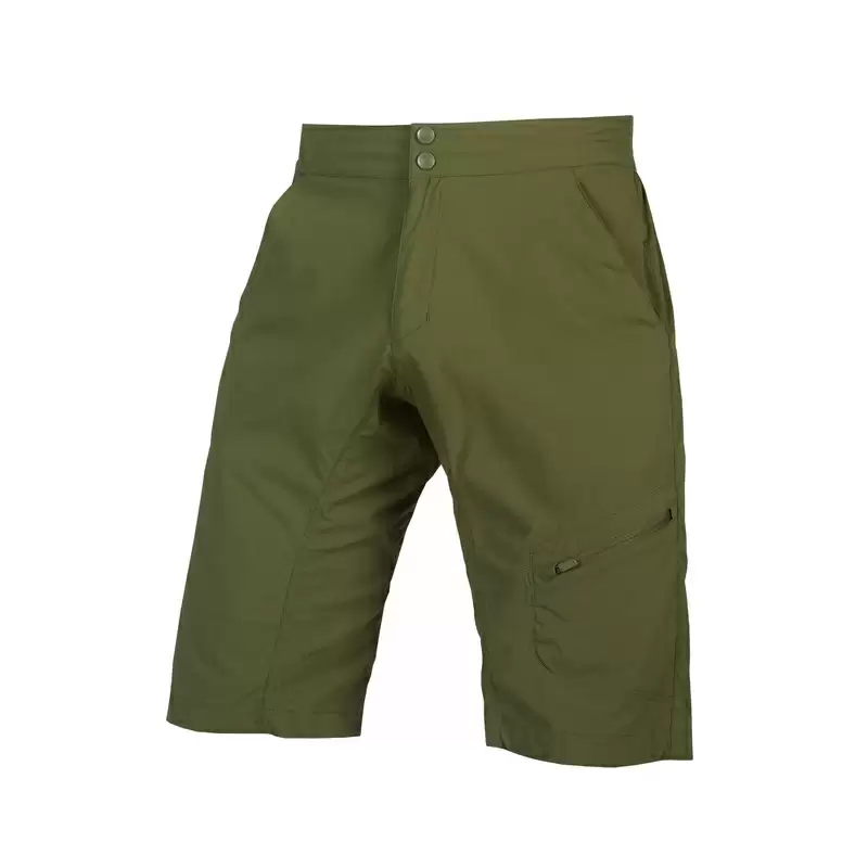 Pantaloncini Mtb Hummvee Lite con Imbottitura Verde Taglia S - image