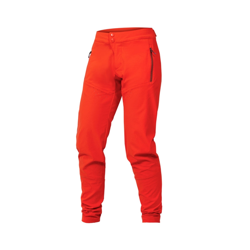 Pantalón Mtb MT500 Burner Mujer Naranja Talla XL