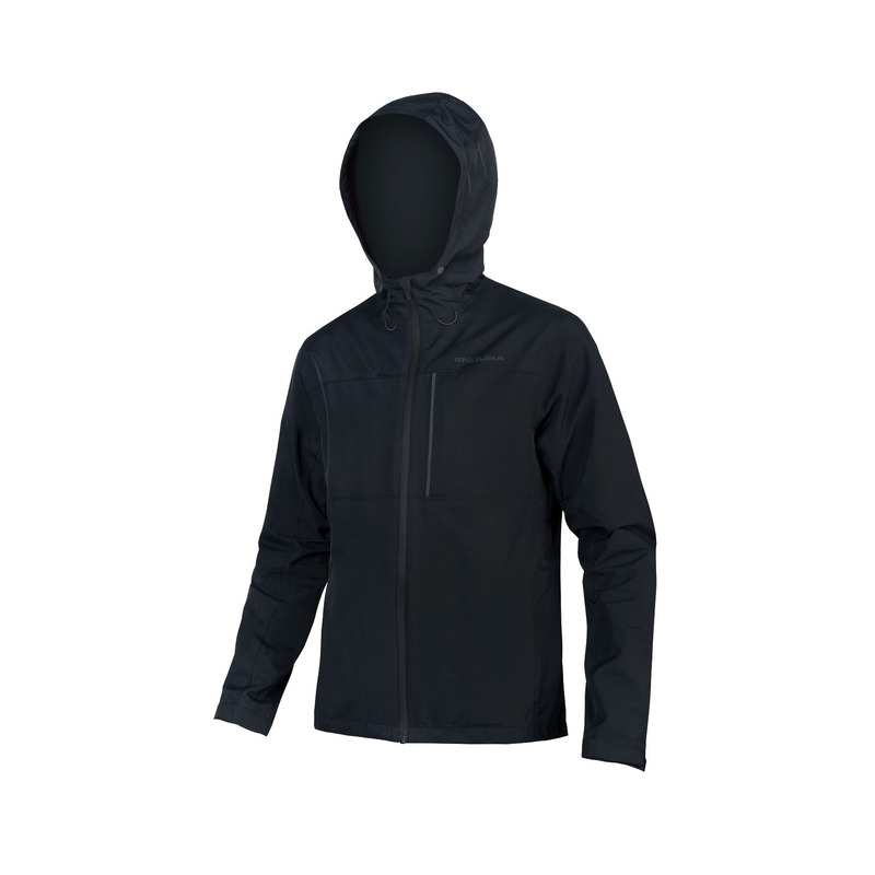 Hummvee Waterproof Hooded Jacket Black Size S