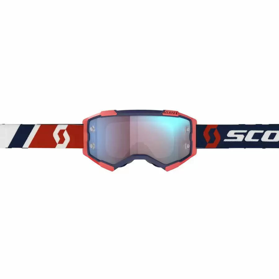 Fury Goggle Blue/Red Blue Chrome Works Linse #1