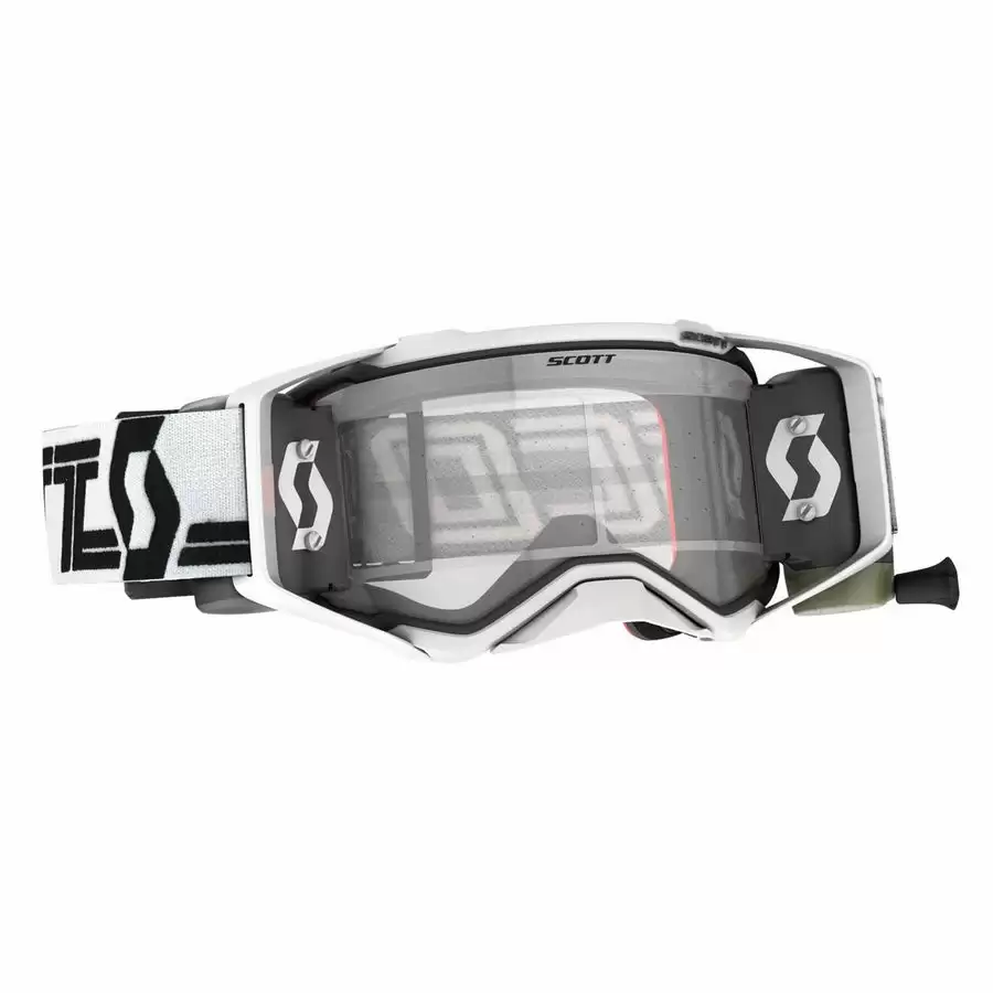 Prospect Goggle WFS Roll-Off inklusive Schwarz Weiß - Visor Clear Works - image