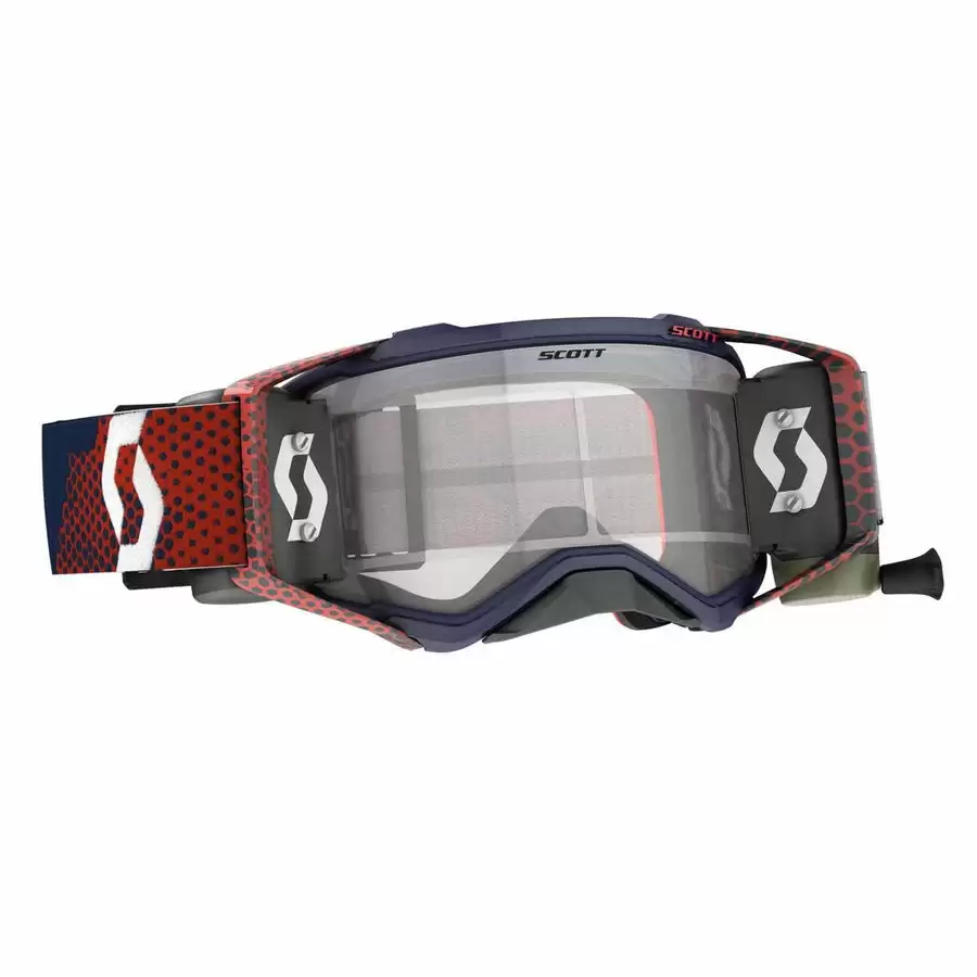 Prospect goggle WFS roll-off included Red Blue - Visor clear Works - image