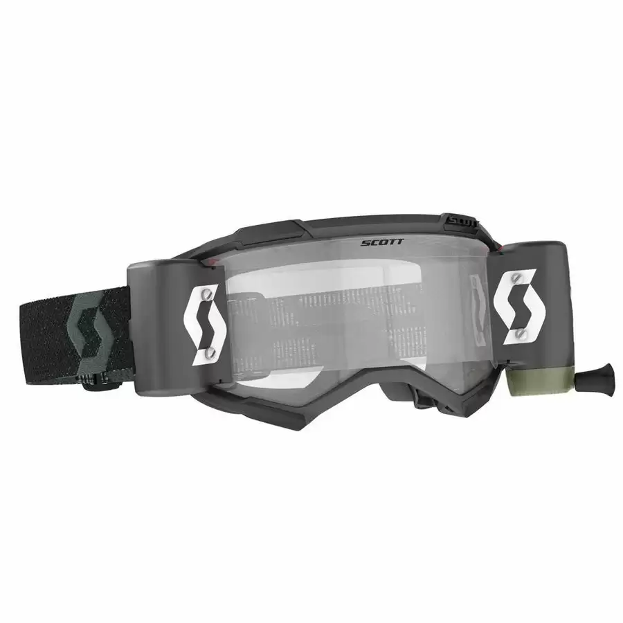 Fury goggle WFS roll-off included Black - Visor clear Works - image