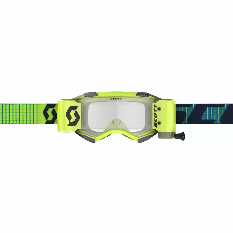 Fury goggle WFS roll-off included Blue Yellow - Visor clear Works #1