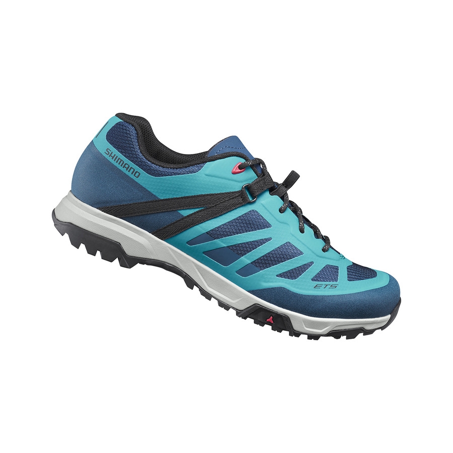 Chaussures Plates VTT ET5 SH-ET500 Femme Bleu Taille 38