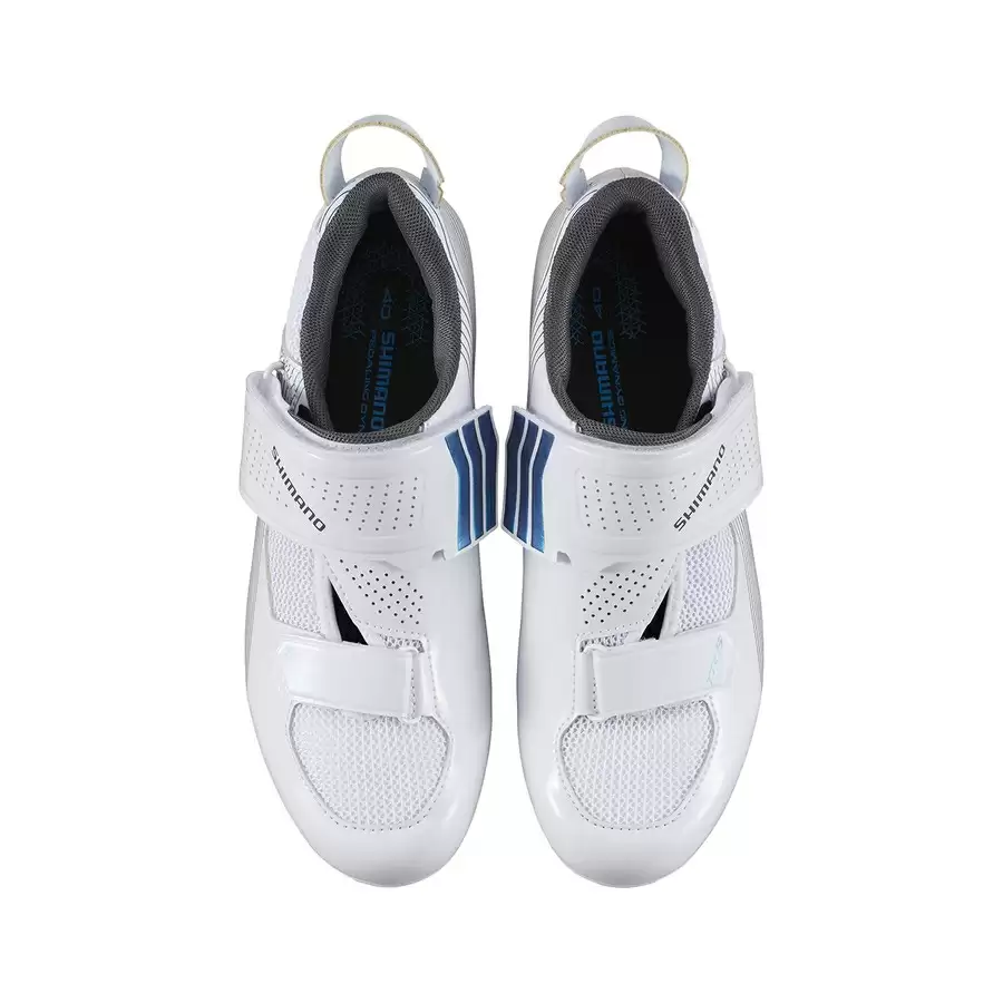 Sapatos de estrada TR5 SH-TR501 mulher branco tamanho 36 #3