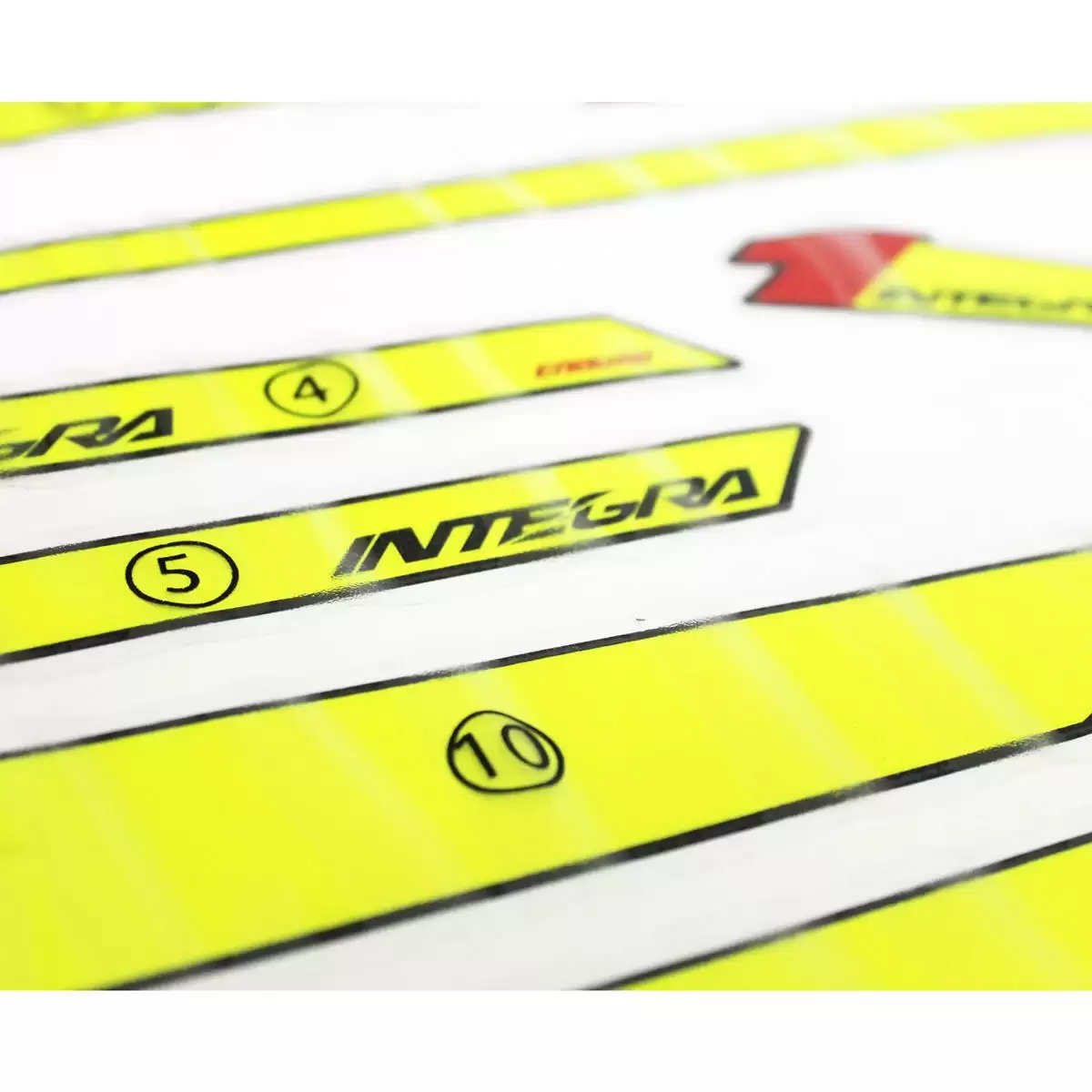 Kit adesivi telaio gialli per Fantic Integra XF1 160mm - 180mm 2019 #1
