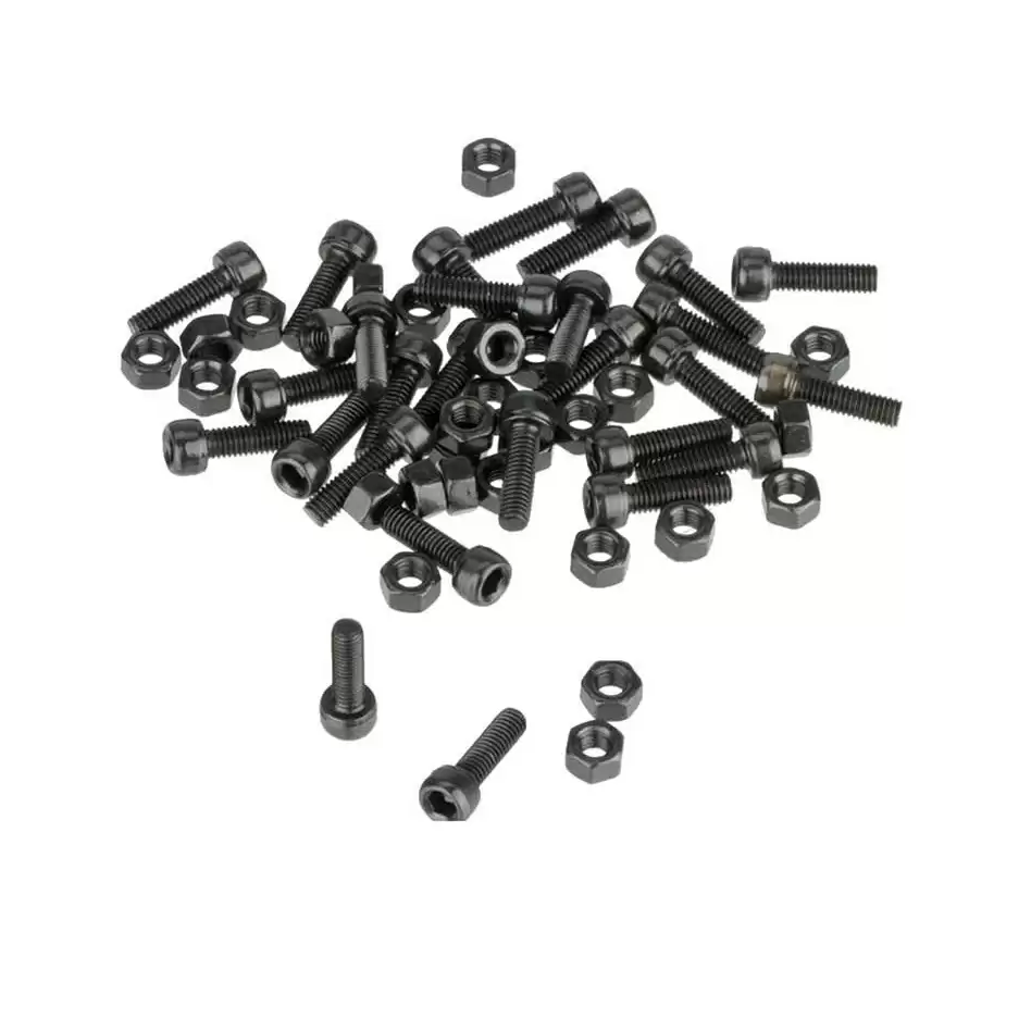 Kit pin di ricambio nero opaco per pedali PA03A - image