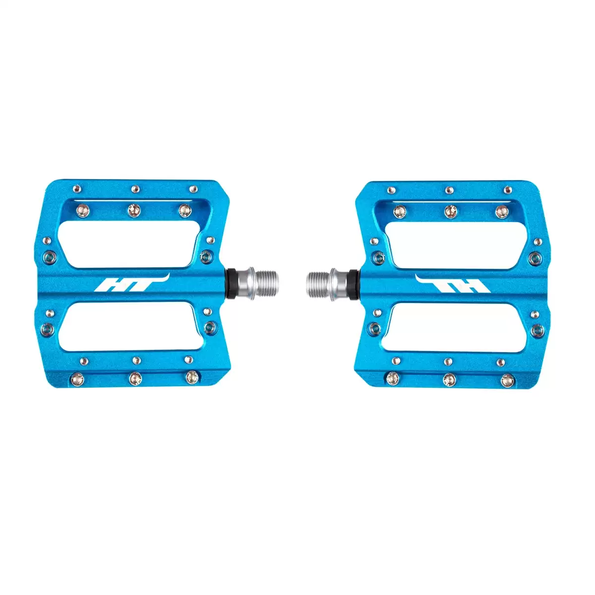 AN14A flat pedals blue marine - image