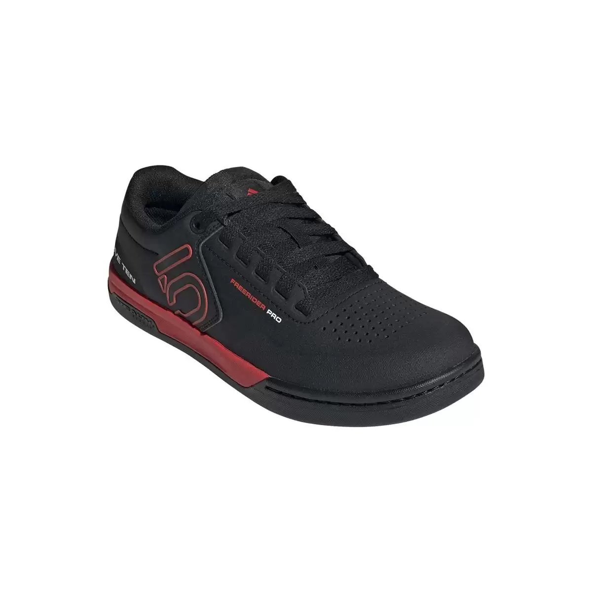 MTB Flache Schuhe Freerider Pro Schwarz/Rot Größe 44,5 #1