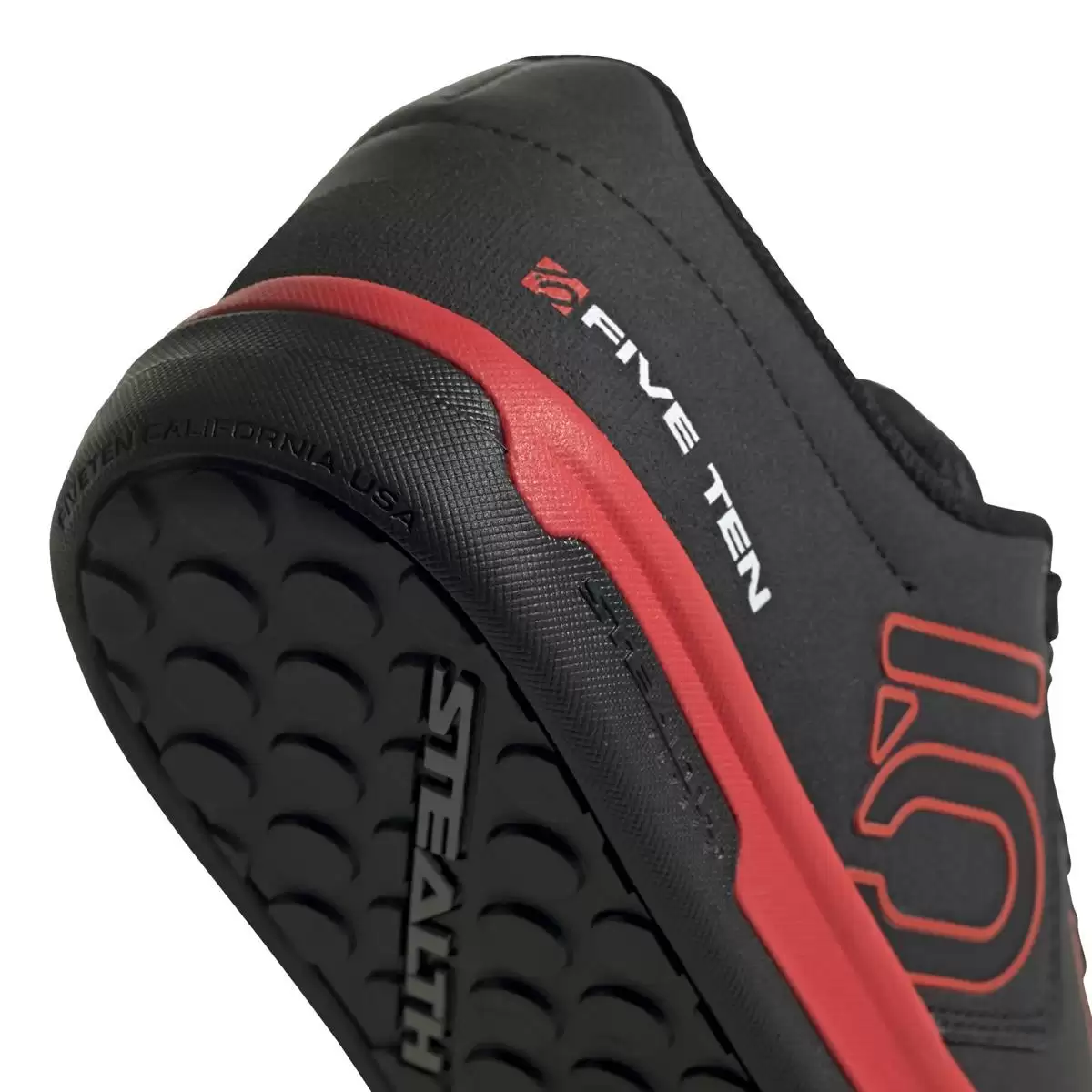 MTB Flat Shoes Freerider Pro Black/Red Size 40 #5