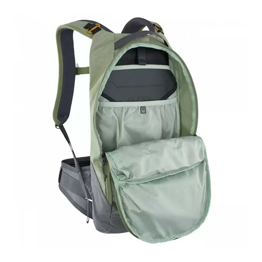 Backpack Trail Pro 10 litri olive - carbon grey size S/M #1
