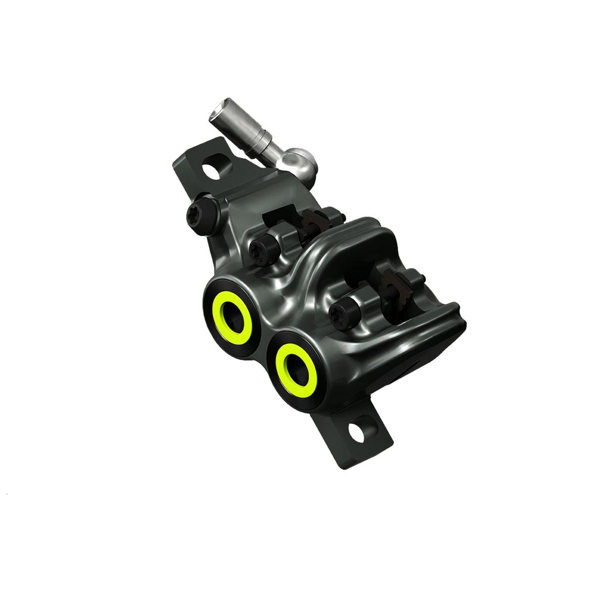Brake Caliper MT7 4 Pistons Rotatable Tube Connection 2015 + Brake Pads
