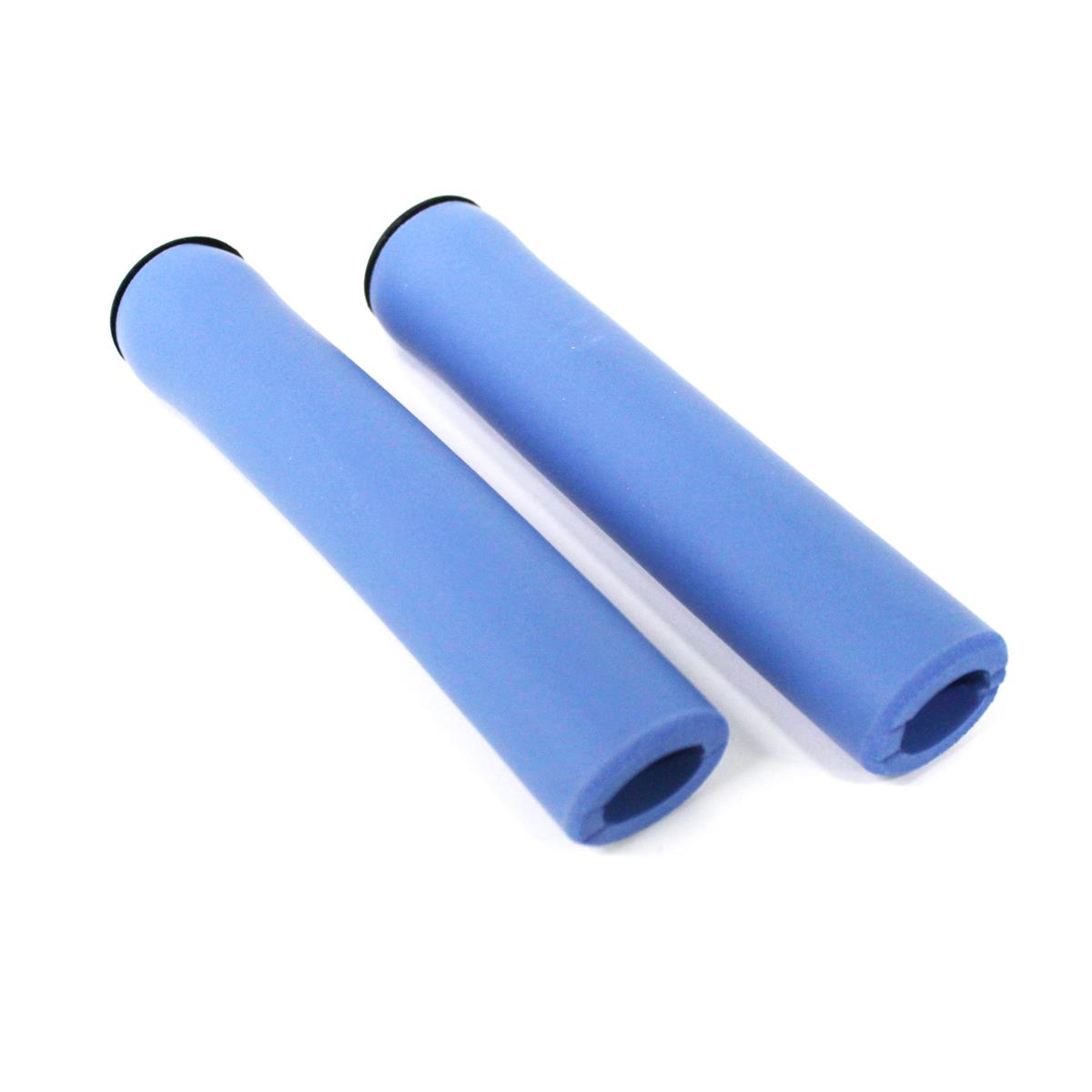 Paire de poignées Super Grip HL-001 silicone bleu 130mm