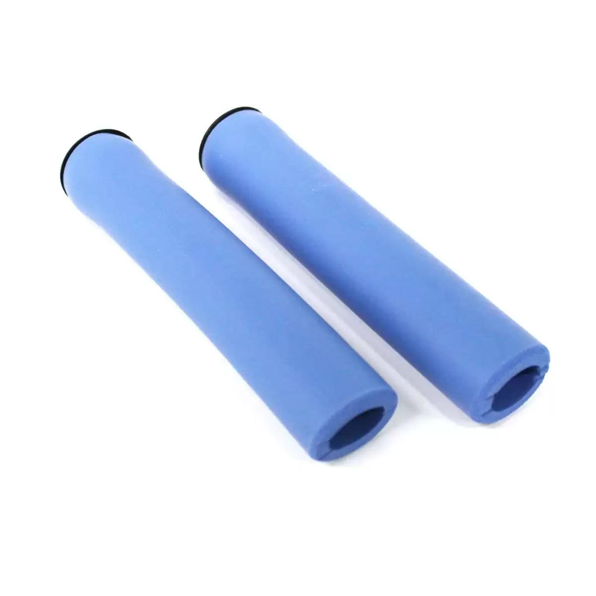 Coppia manopole Super Grip HL-001 silicone blu 130mm - image