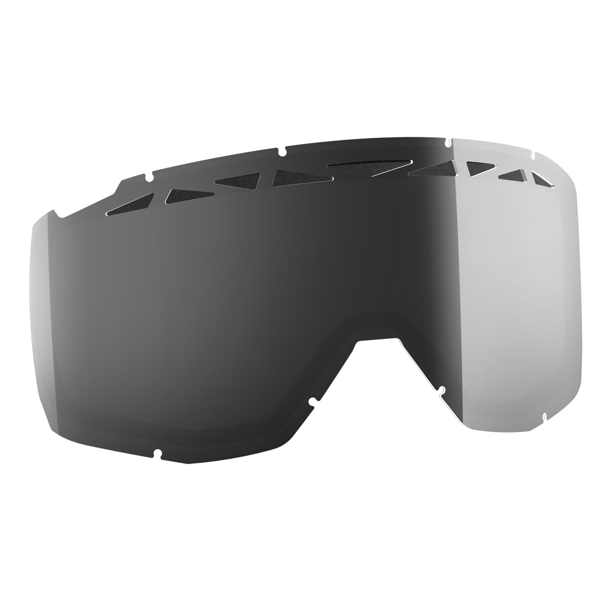 Replacement Double lens with ACS for HUSTLE/PRIMAL/SPLIT OTG/TYRANT Goggles - Light sensitive Grey