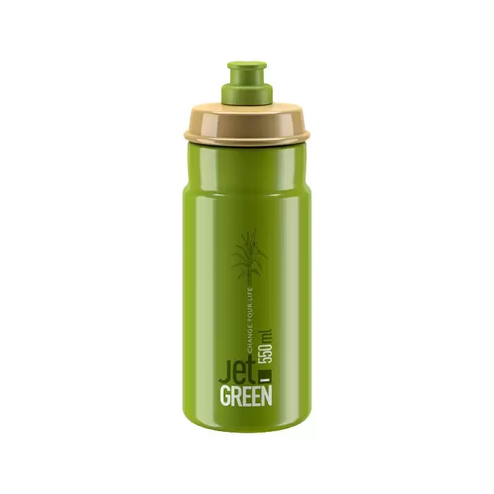 Bouteille Jet recyclable verte 550ml - image