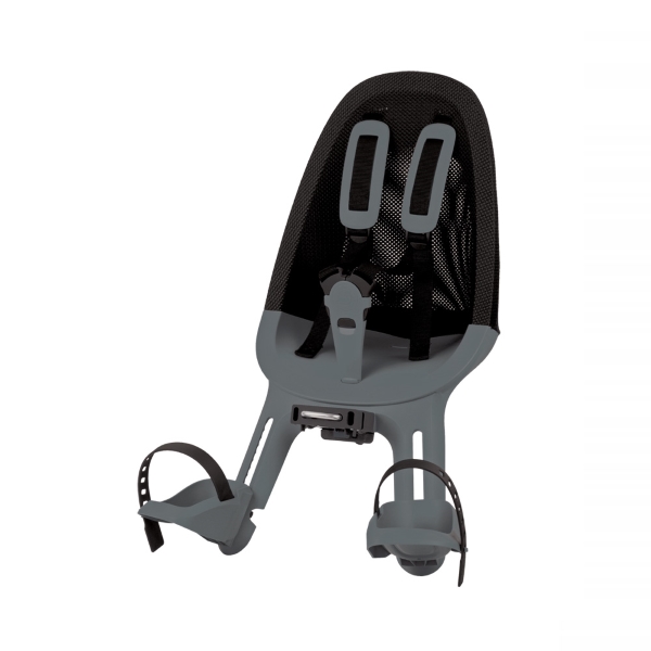 Cadeira dianteira Air Front preta/prateada